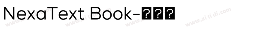 NexaText Book字体转换